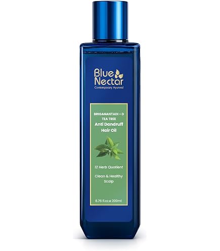 Blue Nectar Anti Dandruff and Healthy Scalp Hair Cleanser Shampoo
